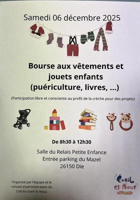 Bourse aux jouets - puériculture