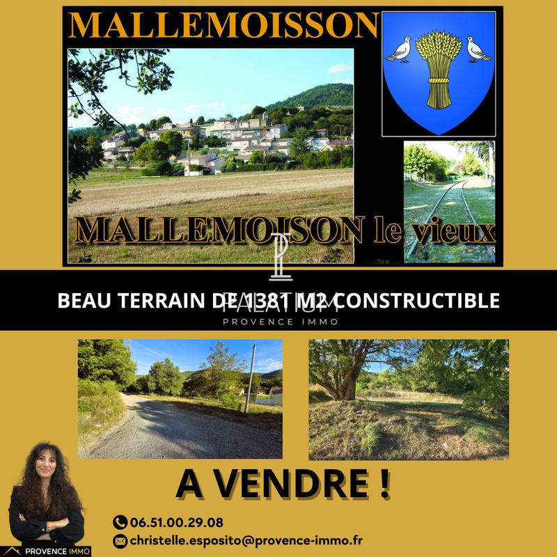 Terrain - 1 380 m²