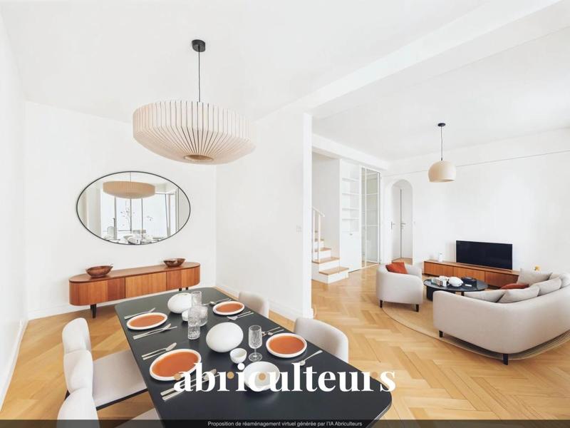 Appartement ancien - 86 m² - 5 pièces