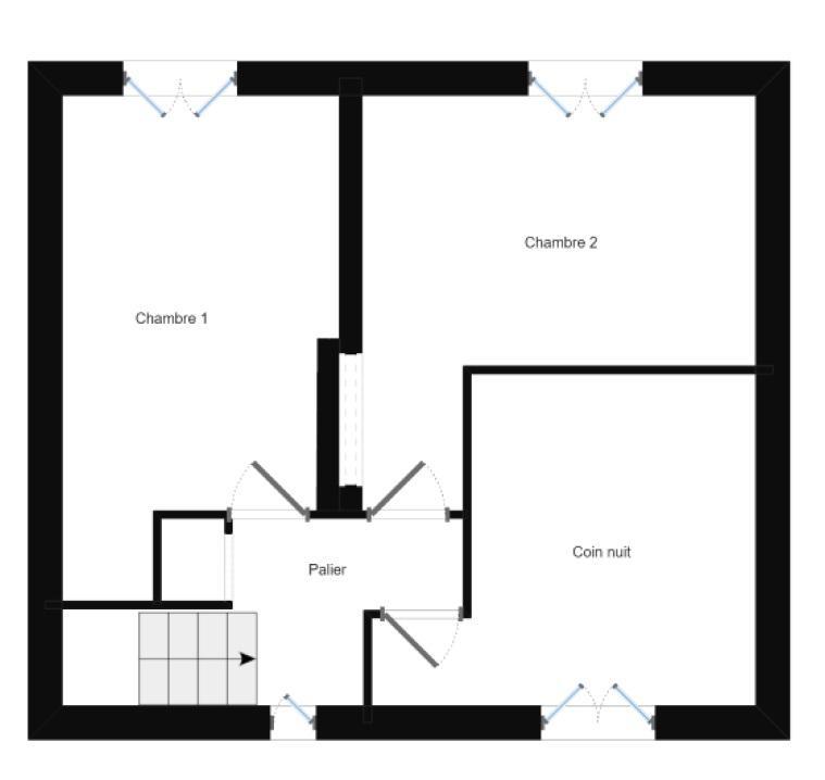 Maison - 76 m² - 4 pièces