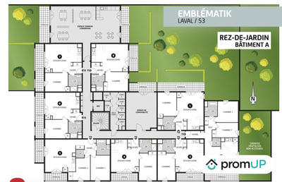 Appartement - 63 m² - 3 pièces
