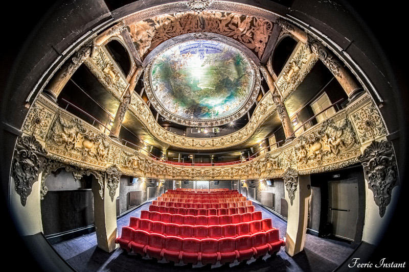 Visite flash de l'ancien théâtre à l'italienne &quot;Le Scala&quot;