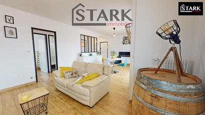 Appartement - 56 m² - 3 pièces