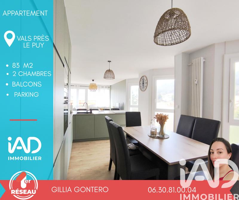 Appartement - 83 m² - 4 pièces