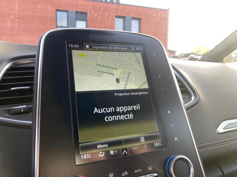 Renault Scénic Grand Intens 1.7dci 120cv Edc - 2019 Boite Automatique 7 Places Carplay/Camera/Roue de Secours/Multi Sens