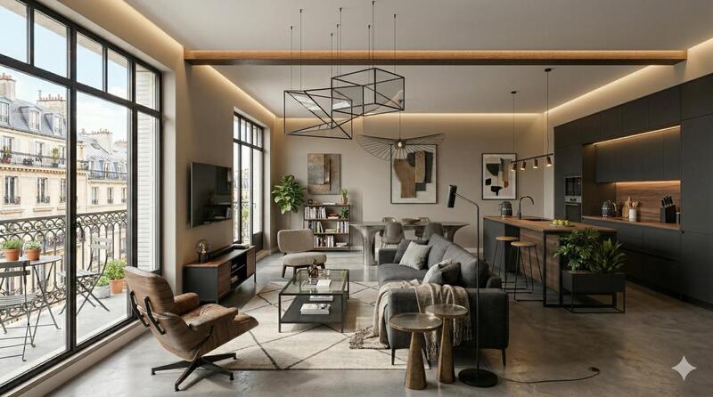 Appartement - 52 m² - 2 pièces