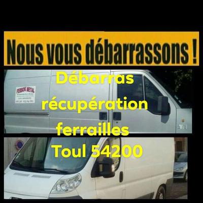 Debarras ferrailles . Toul 54200 . Service gratuit )