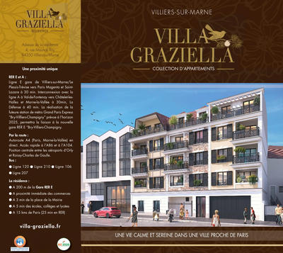 Appartement - 38 m² - 2 pièces