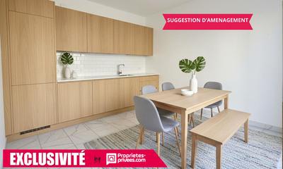 Appartement - 48 m² - 2 pièces