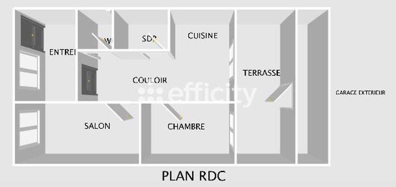 Immeuble - 96 m² - 6 pièces