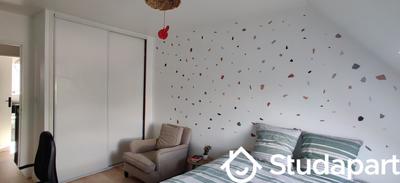 Chambre - 12 m² - 1 pièce