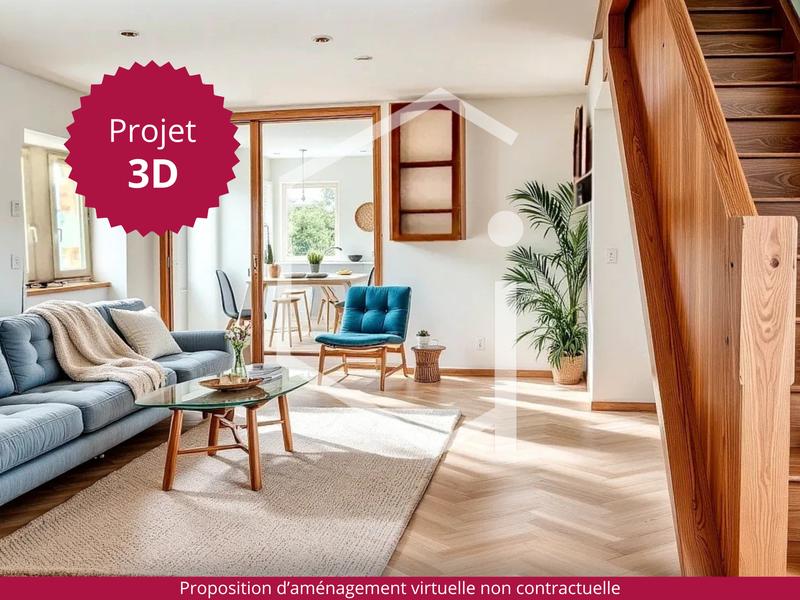 Duplex - 59 m² - 3 pièces