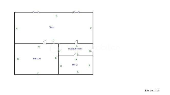 Maison ancienne - 109 m² - 5 pièces