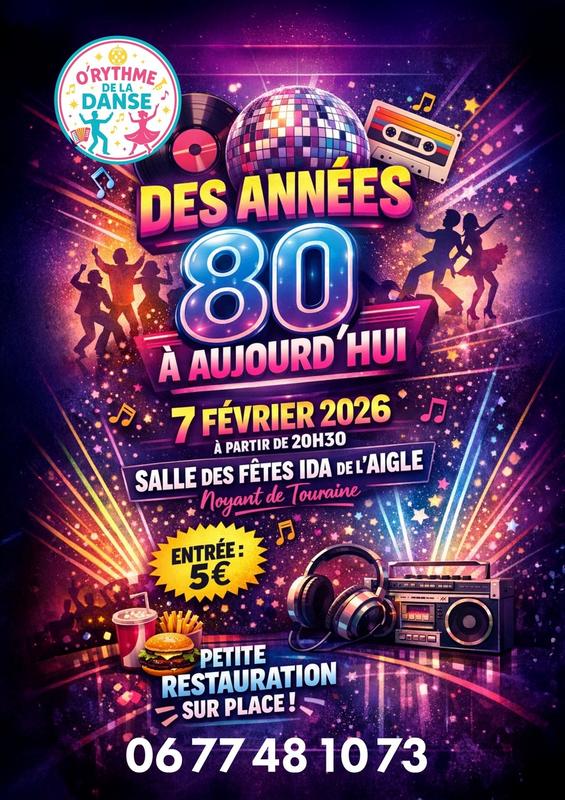 Soirée "des années 80 à aujourd'hui"