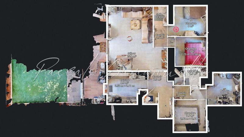 Appartement - 92 m² - 5 pièces