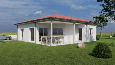 Maison - 90 m² - 4 pièces