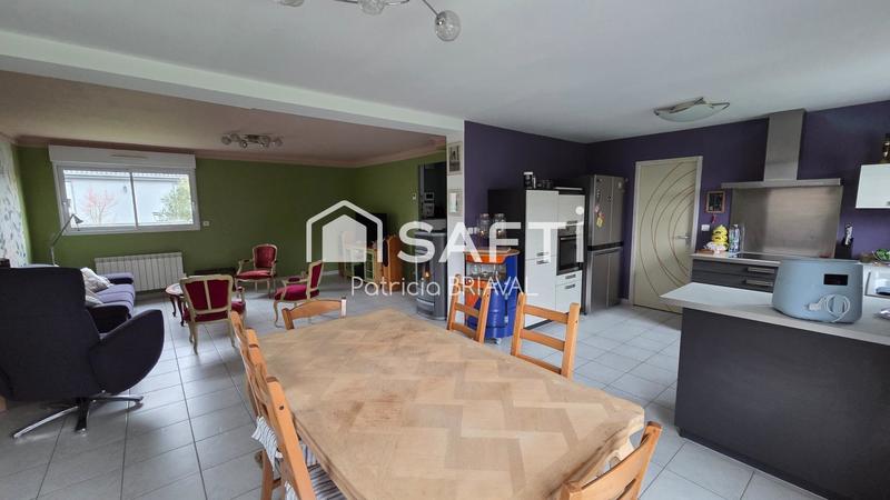 Maison - 142 m² - 7 pièces