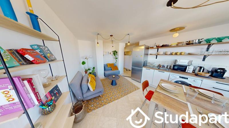 Chambre - 44 m² - 1 pièce