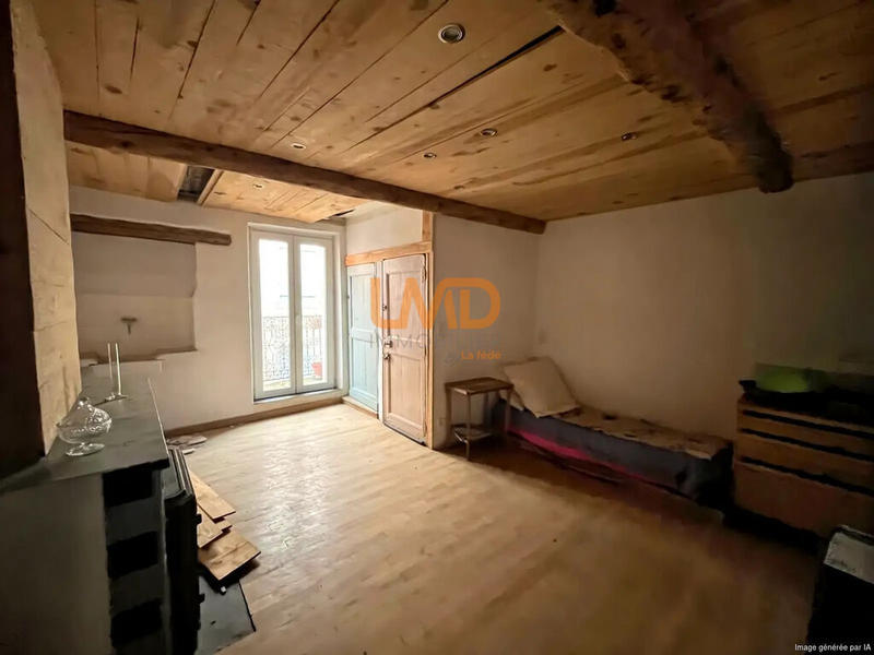 Maison - 40 m² - 2 pièces