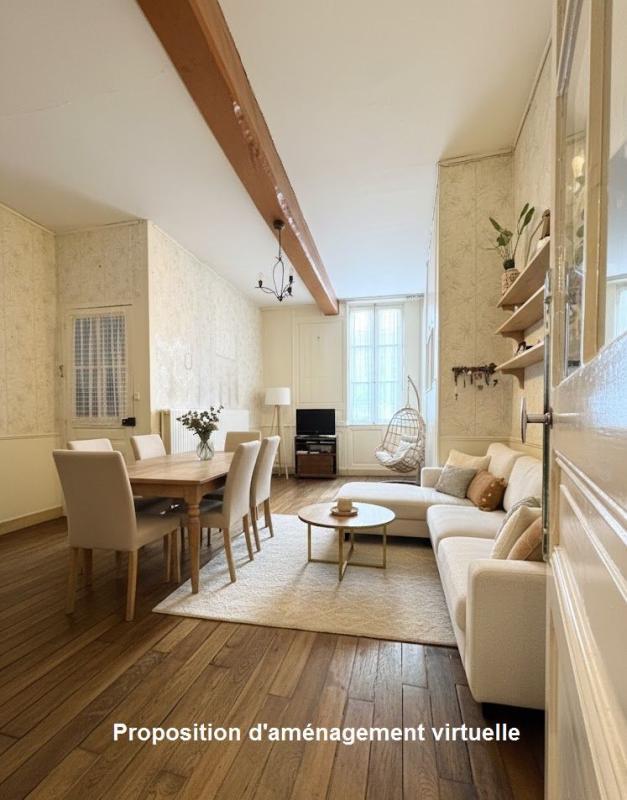 Maison de ville - 85 m² - 4 pièces