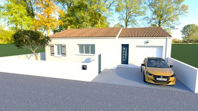 Maison - 90 m² - 5 pièces