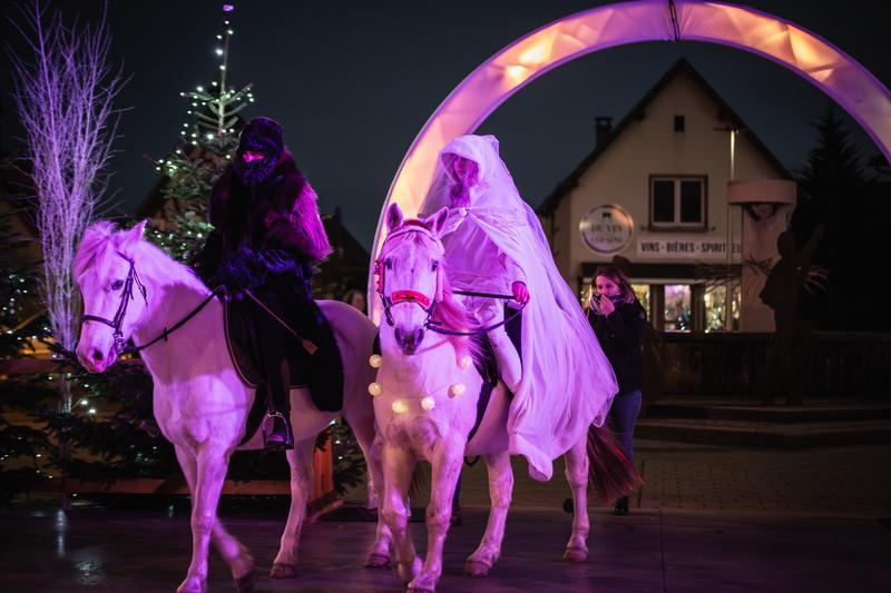 Rencontre avec les personnages de Noël