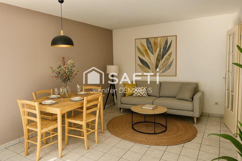 Appartement - 53 m² - 2 pièces