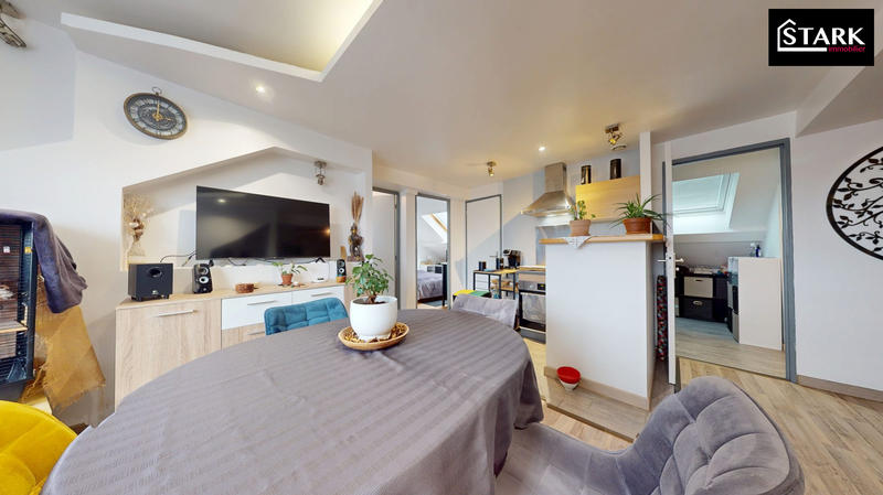 Appartement - 59 m² - 3 pièces