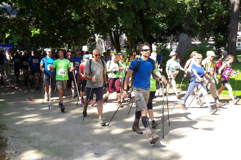 Marche nordique avec le Club Vosgien