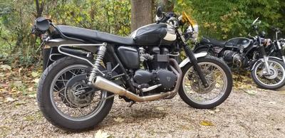 Triumph Bonneville 900 triumph t 100 0900 Boneville Noir