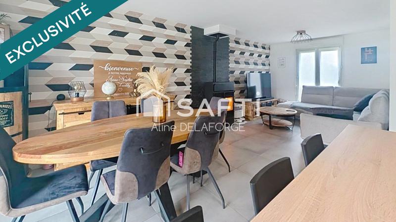 Maison - 112 m² - 5 pièces