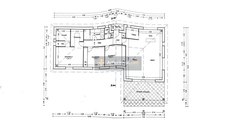 Maison - 125 m² - 4 pièces