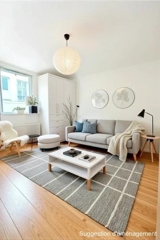 Studio - 14 m² - 1 pièce