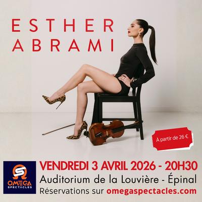 Esther Abrami à l'Auditorium de la Louvière d'Épinal