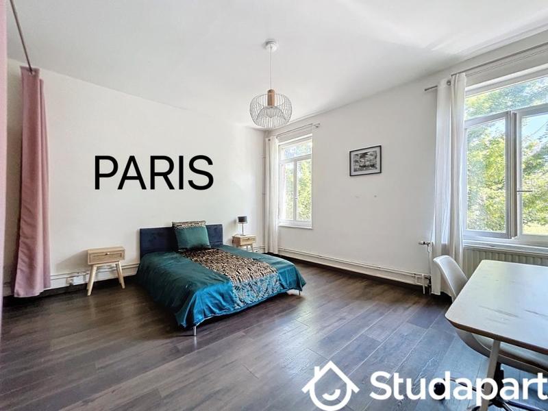 Chambre - 12 m² - 1 pièce