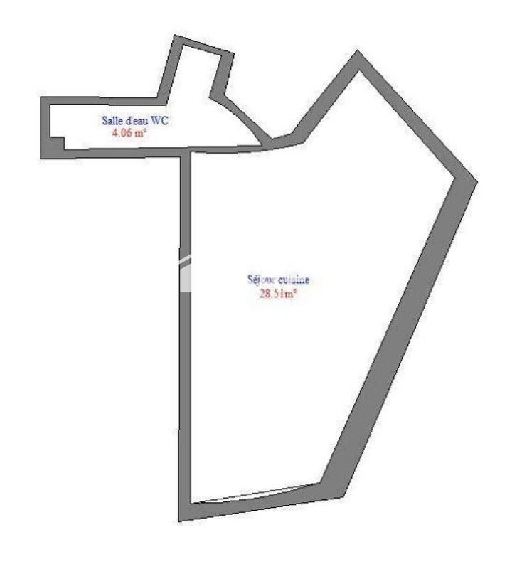 Appartement - 32 m² - 1 pièce