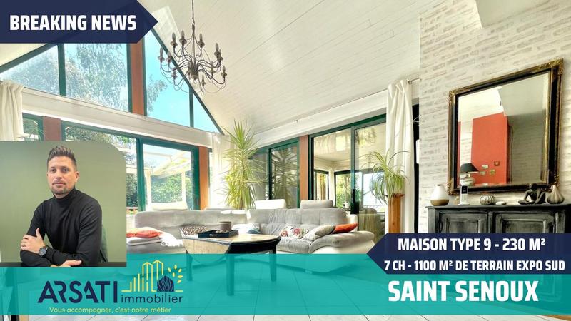 Maison - 232 m² - 9 pièces