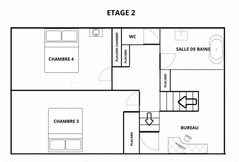 Duplex - 101 m² - 4 pièces