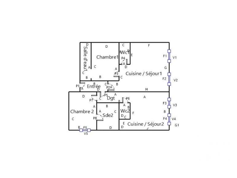 Appartement - 67 m² - 4 pièces