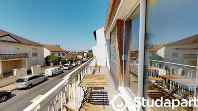 Chambre - 12 m² - 1 pièce