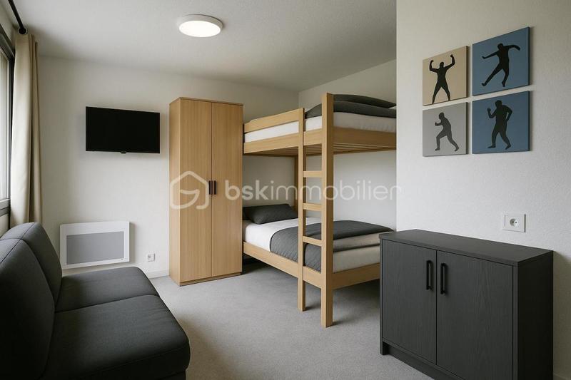 Studio - 20 m² - 1 pièce