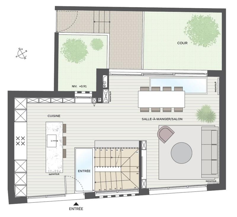 Maison - 101 m² - 6 pièces