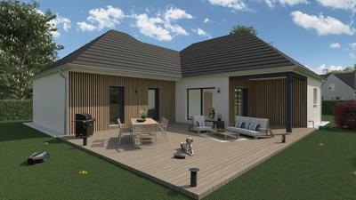 Terrain constructible - 1 000 m²