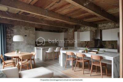 Grange - 40 m² - 1 pièce