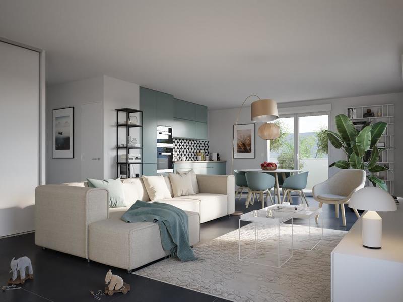 Appartement - 34 m² - 1 pièce