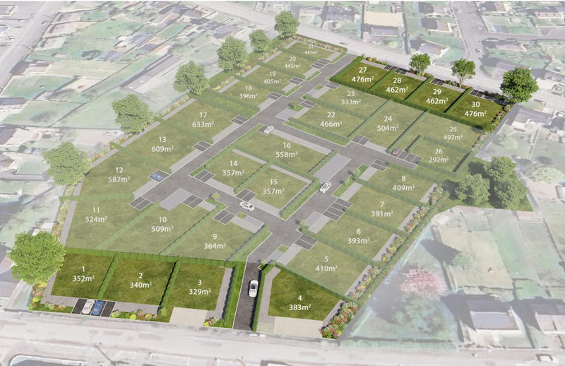 Terrain constructible - 340 m²