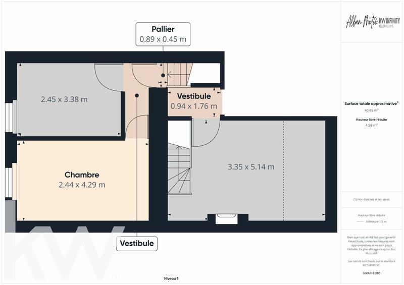 Immeuble mixte - 237 m² - 3 pièces