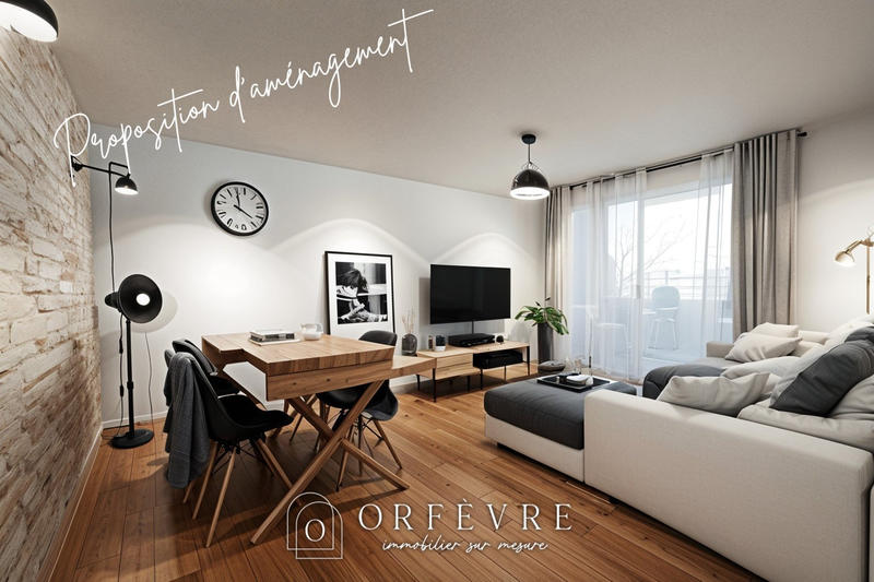 Appartement - 65 m² - 3 pièces