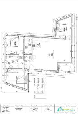 Maison - 86 m² - 5 pièces