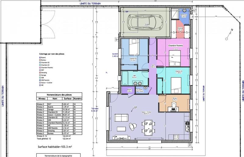 Maison - 103 m² - 5 pièces